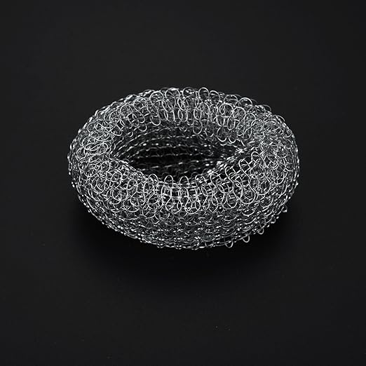 Shappy 20 Pieces Lint Traps Washing Machine Drain Hose Filter Stainless Steel - Image 3