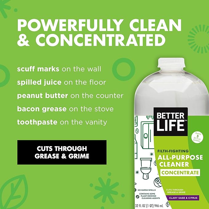 Better Life All Purpose Cleaner Concentrate- Multipurpose Home and Kitchen - Image 7