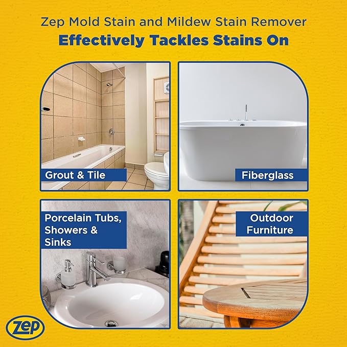 Zep Mold Stain and Mildew Stain Remover - 32 oz ZUMILDEW32 - Professional - Image 6