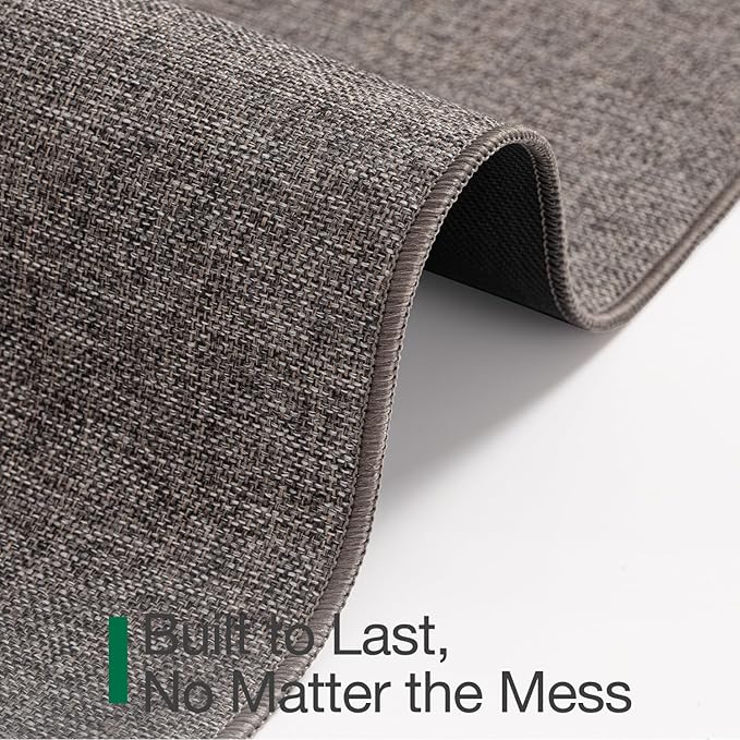 LUMI Large Indoor Door Mat, Easy Clean Low Profile Ultra Thin Entryway - Image 5