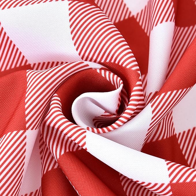 Classic Gingham Buffalo Tablecloth Fabric - Image 8