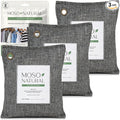 Moso Natural Air Purifying Bag 200g Bamboo Charcoal Odor Absorber by MosoNatural