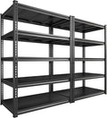 REIBII 72" H Garage Shelving Load 2500 LBS, Heavy Duty Storage Shelves by REIBII