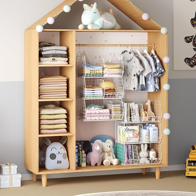 3 Tier Extra Large Closet Hanging Shelves - Image 7