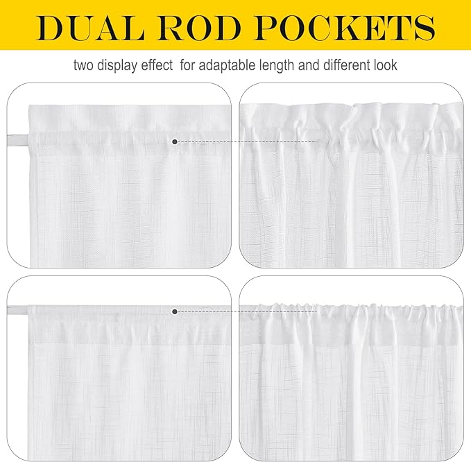 NICETOWN Door Curtains for Doorway, Light Blocking Privacy Back Door Curtain 80 - Image 5