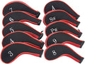 Sword &Shield sports Neoprene Zipper Golf Club Iron Head Covers Iron Covers by Unknown