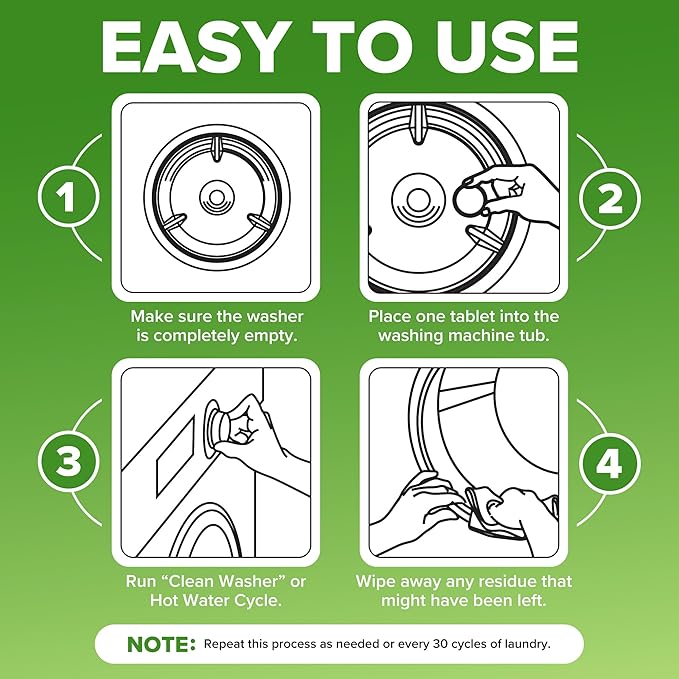 Renuv Heavy Duty Washing Machine Cleaner and Descaler - Image 6