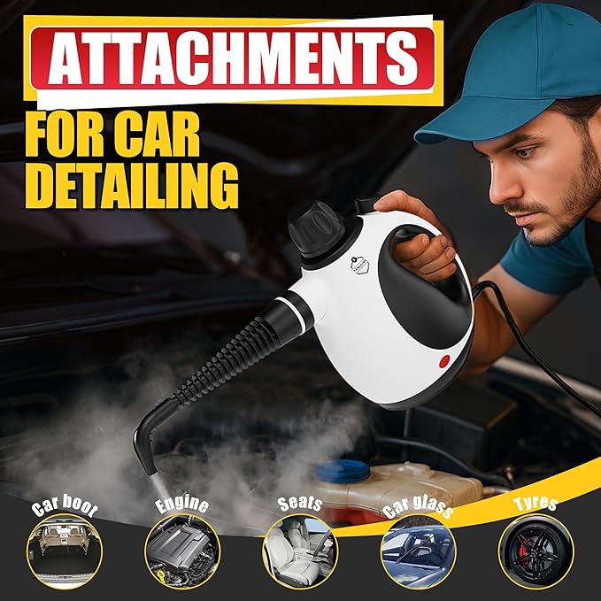 Pressurized Multi-Surface Handheld Steam Cleaner - Image 5