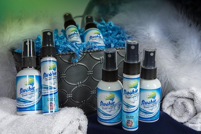 Flushie Pre-Toilet Sprays for Poop Travel Size Toiletries Bathroom Spray for - Image 3