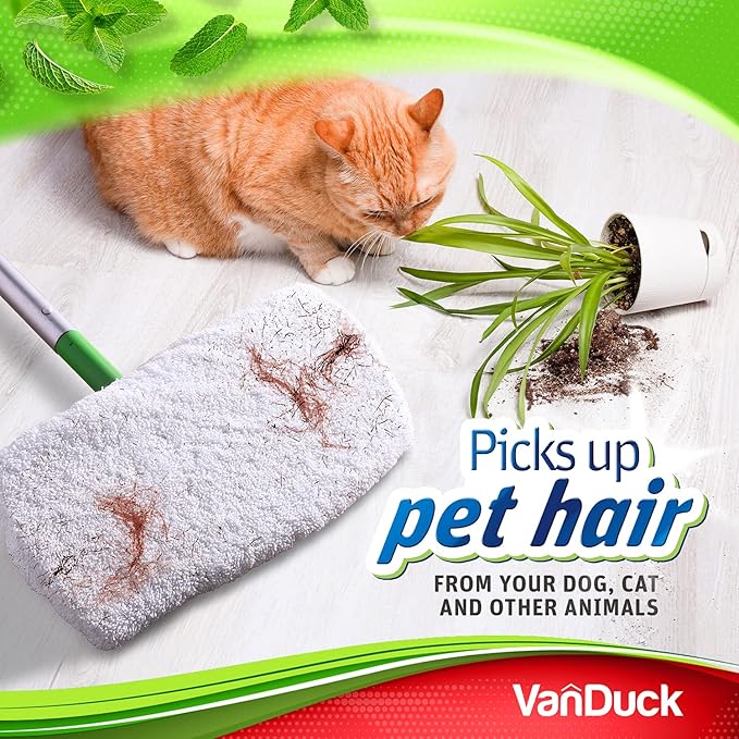 VanDuck Reusable 100% Cotton Mop Pads Compatible - Image 8