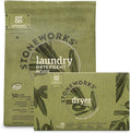 Grab Green Stoneworks Laundry Detergent Pods and Dryer Sheet Bundle, Olive Leaf by GrabGreen
