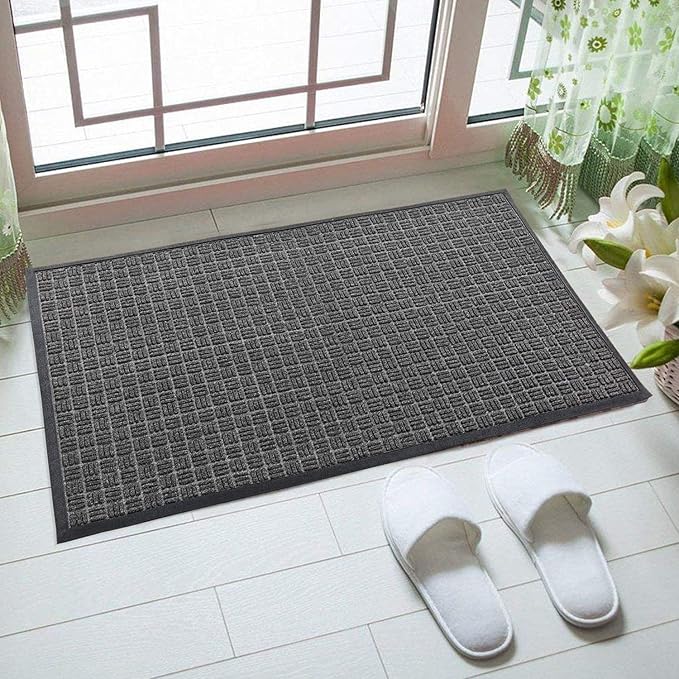 Kempf Water Retainer Entrance Mat, Indoor Outdoor Rubber Rug, Moisture Trapping - Image 7