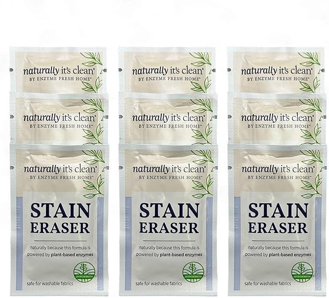 Naturally It's Clean Stain Eraser, Natural Enzymes Based/Biodegradable Instant by naturallyitsclean