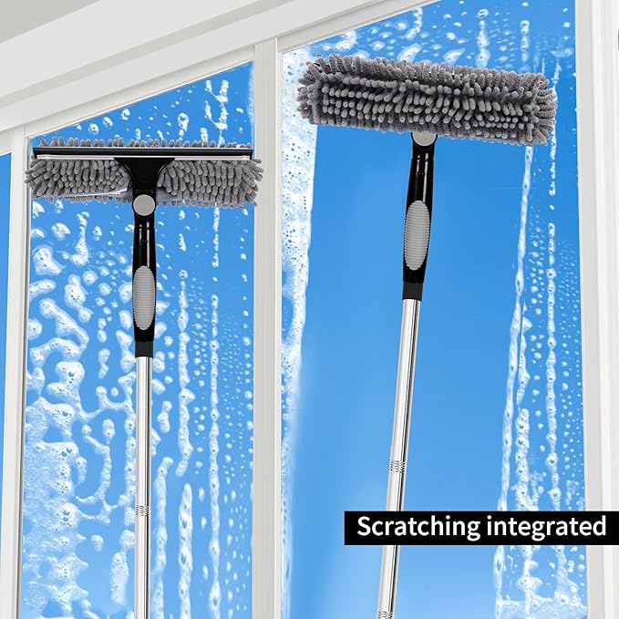 Professional 72'' Window Squeegee Cleaning Washing Tool/Kit - Image 6