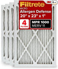 Filtrete 20x23x1 AC Furnace Air Filter, MERV 11, MPR 1000, Micro Allergen by Filtrete