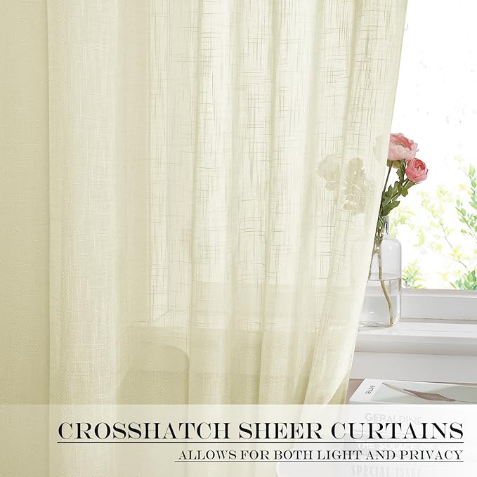 NICETOWN French Sheer Door Panel - Image 5