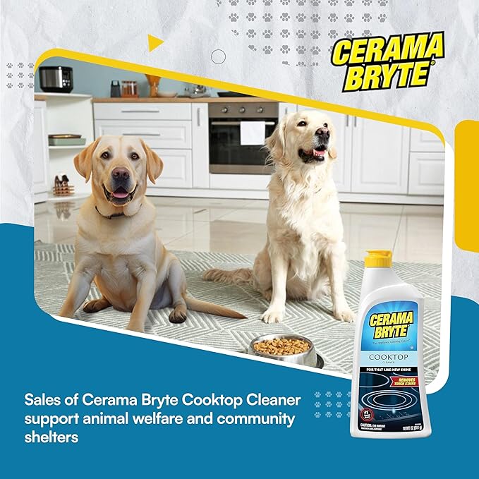 Cerama Bryte Removes Tough Stains Cooktop and Stove Top Cleaner - Image 7