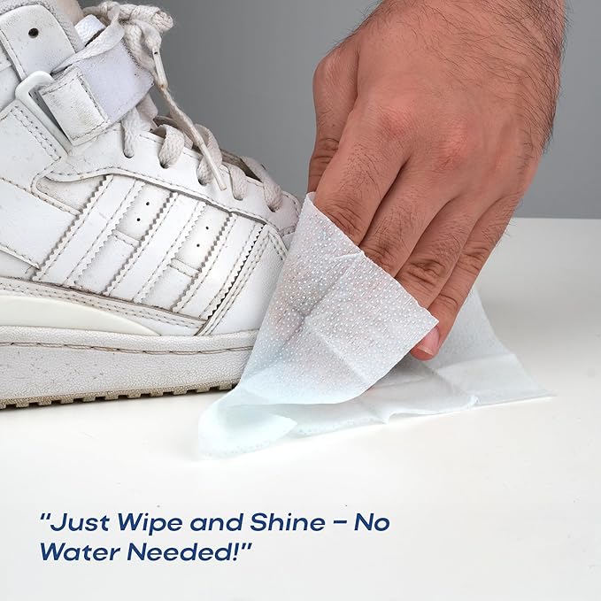 Sneaker Cleaner Wipes 35 Packs Suede Leather Tennis Quick Cleaning Disposable - Image 3