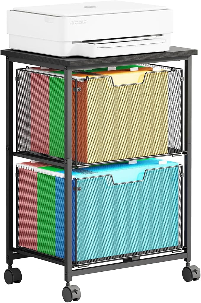 Letter/Legal Rolling File Cart by shengbaomaoyi