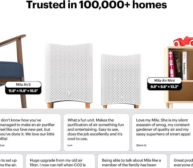 Mila Air 3 Smart Home Air Purifier - Image 7