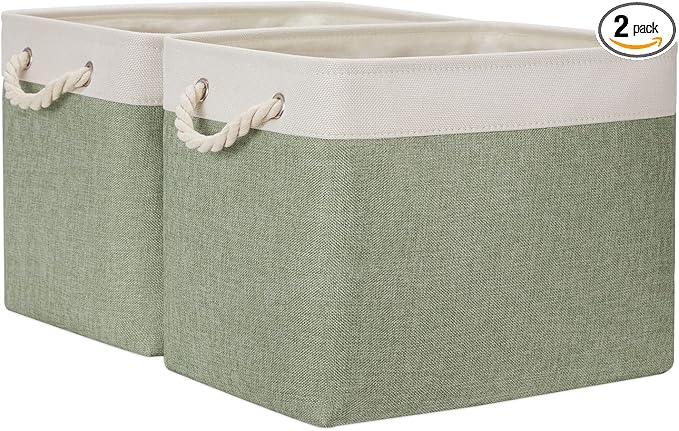 Temary Storage Baskets Fabric Storage Bins by TEMARY