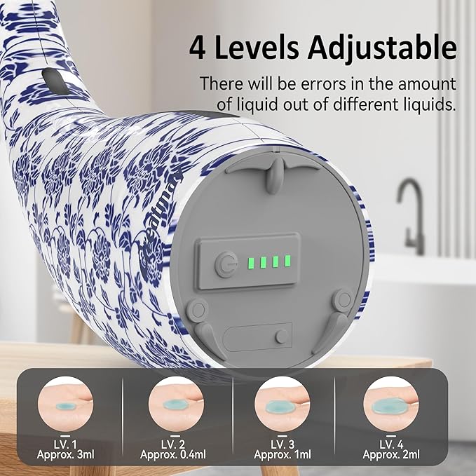 Adjustable Automatic Soap Dispenser Touchless, 4 Adjustable Levels Touchless - Image 6
