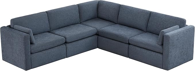 CHITA Oversized Modular Sectional Fabric Sofa Set, FSC Certified Extra Large 5 - Image 4