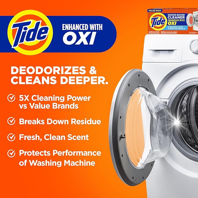 Tide Washing Machine Cleaner, Washer Machine Cleaner - Image 3