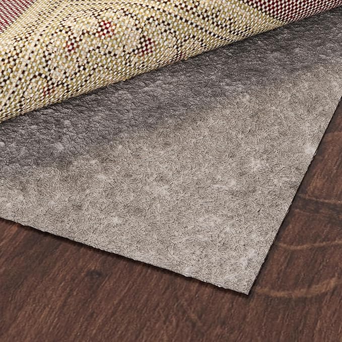 Ottomanson 2' x 8' Non-Slip Rug Pad Gripper 1/4 Inch Thick Dual Surface Felt + by Ottomanson
