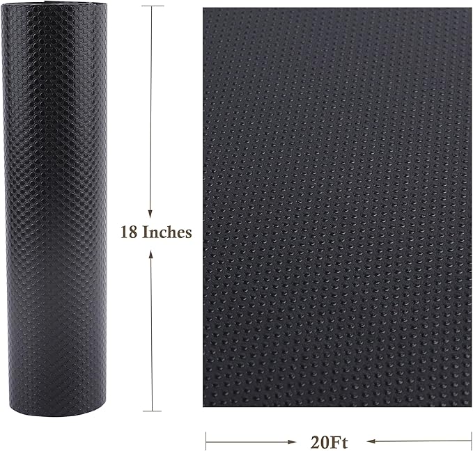 Shelf Liner for Kitchen Cabinet 18 Inch Wide X 20 Ft Non-Slip Drawer Mat - Image 7