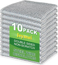 10pcs Non Scratch Wire Dishcloth Multipurpose Wire Dishwashing Rag by Jeymei