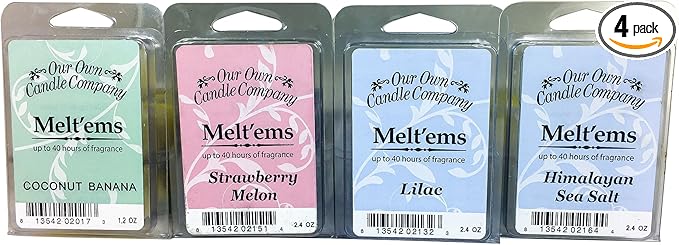 Our Own Candle Company Premium Wax Melt, Coconut Banana, Himalayan Sea Salt by OurOwnCandleCompanycandles