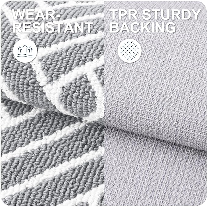 OLANLY Indoor Door Mat, 36x24 Inch, Dirt Resistant and Absorbent, Non-Slip - Image 3