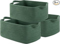 OIAHOMY Cotton Rope Woven Baskets by MasterofSpaceOptimization