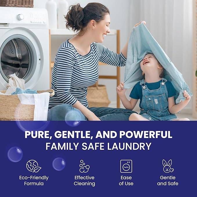 Good Natured Brand | Natural Enzyme Laundry Booster | Stain & Odor Remover | - Image 2