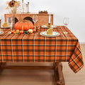 Gingham Tablecloth Fabric by Essifunia