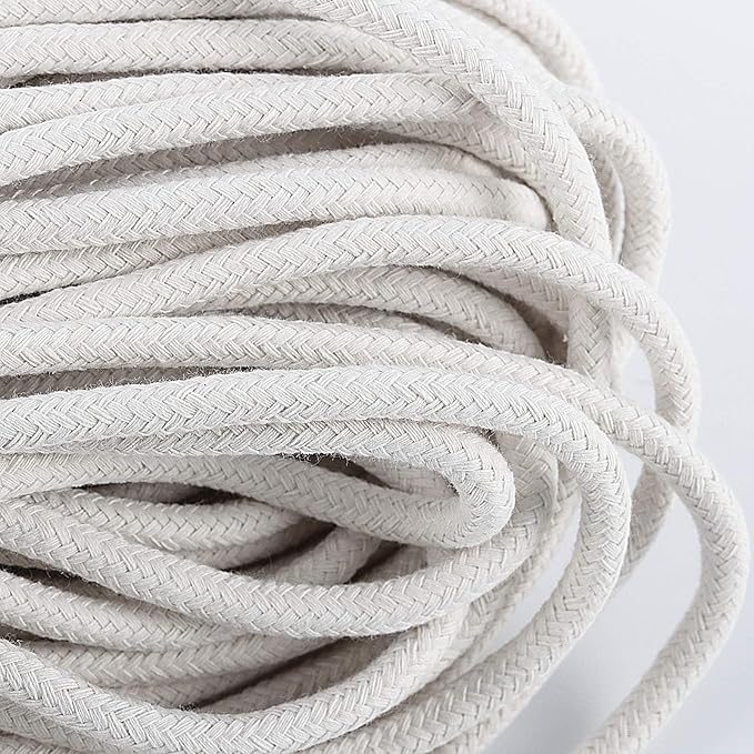 ZOENHOU Cotton Rope, 328 Feet, Clothesline, Laundry Line, DIY Crafts, Art - Image 3