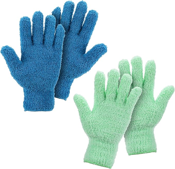 Grevosea 2 Pairs Microfiber Gloves by Unknown