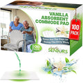 Commode Absorbent Pads for Bedside Commode Liners by SimplySeniors