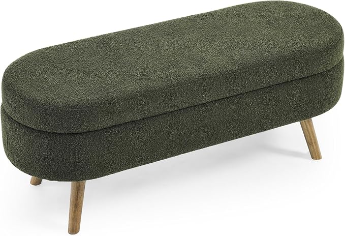 Furnimart 43.5" Queen Size Storage Bedroom Bench - Image 7