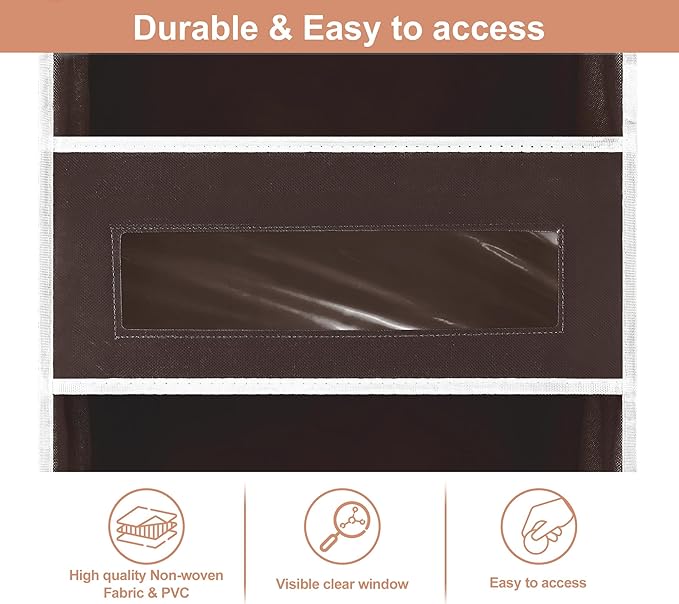 2 Packs 5-Tier Over the Door Storage Organizer - Image 5