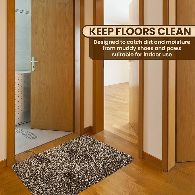 Premium Microfiber Indoor Door Mat – 36"x60" Washable Entry Mat, Waterproof - Image 4
