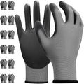 Kebada W1 Work Gloves for Men and Women, 12 Pairs Touchscreen Working Gloves by KEBADA