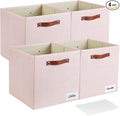 Collapsible Fabric Storage Cube Bins by Bagnizer