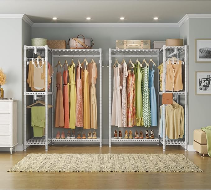 VIPEK L4 Garment Rack L Shaped Clothes Rack - Image 8
