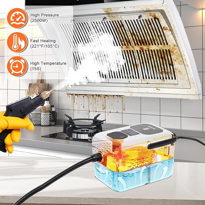15 in 1 Handheld Steam Cleaner - Image 3
