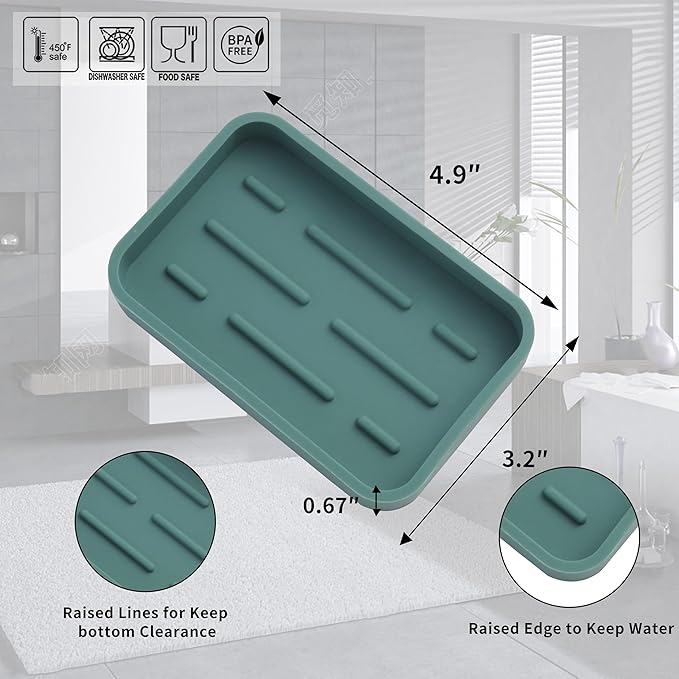 Silicone Kitchen Sink Organizer Tray - Image 2