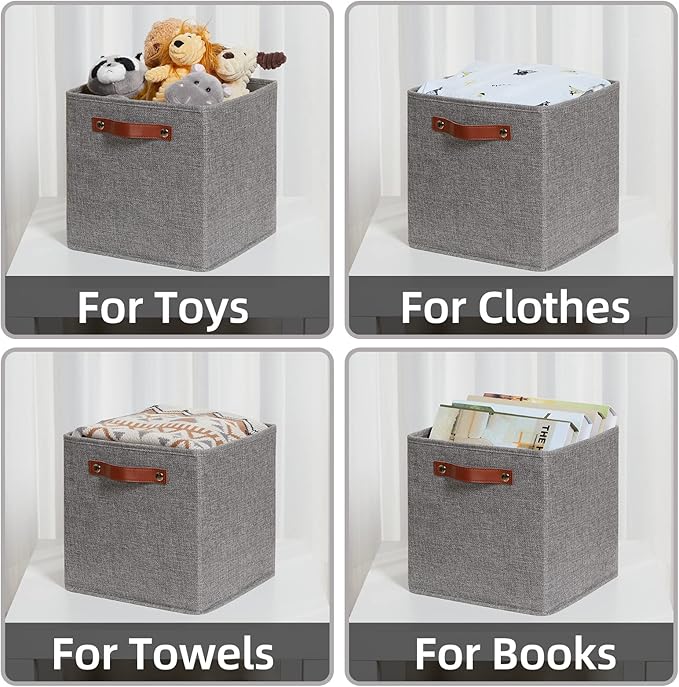 HNZIGE Shelf Storage Cubes Bins - Image 6