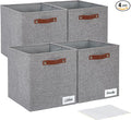 Collapsible Fabric Storage Cube Bins by Bagnizer