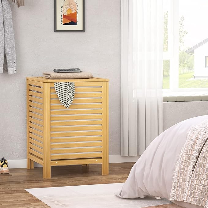 Homykic Bamboo Laundry Hamper - Image 7